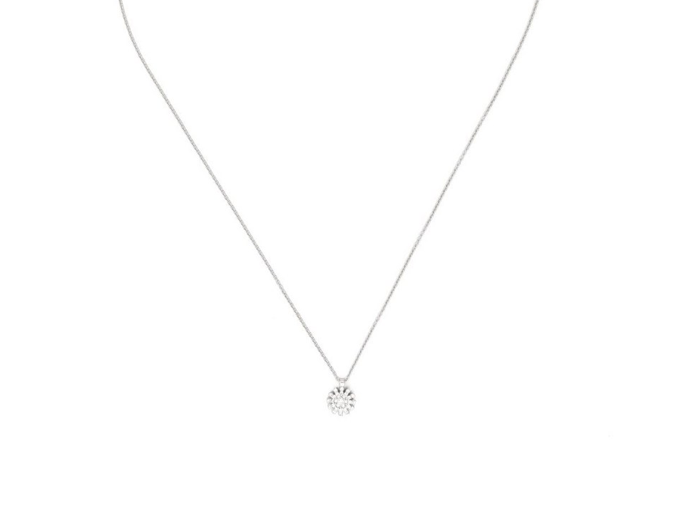 다미아니 마르게리타 18K 화이트 골드 다이아몬드 네크리스
