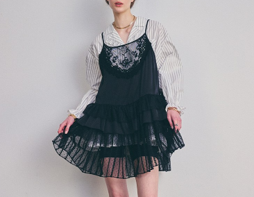 듀이듀이 빈티지 슬립 드레스