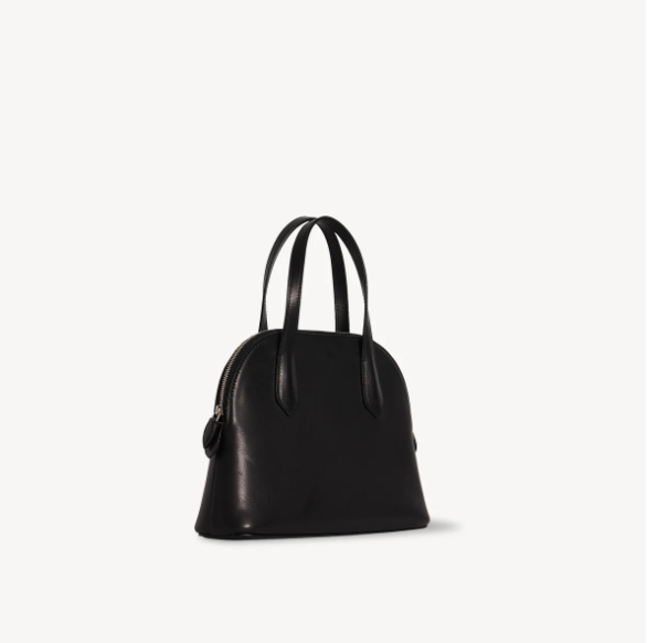 더로우 미디엄 인그리드 가죽 백 블랙 제품 이미지