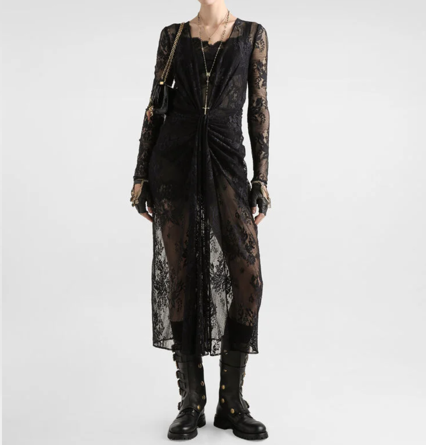 솔로지옥5 1화 · 2화 이다희 돌체앤가바나 플로럴 레이스 드레스 제품 이미지