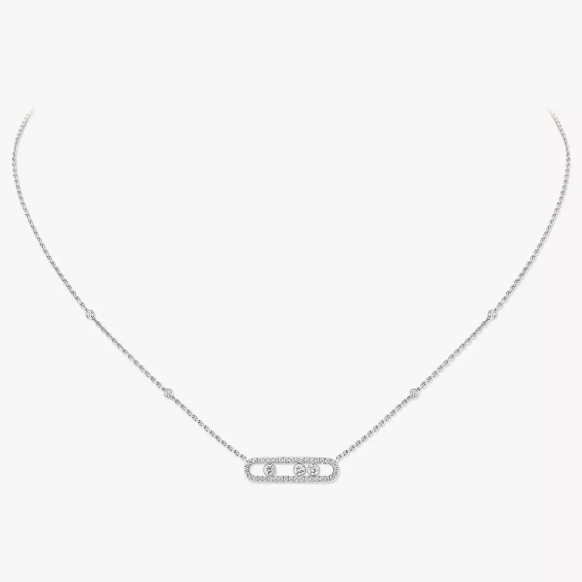 MESSIKA 베이비 무브 파베 네크리스 제품 이미지