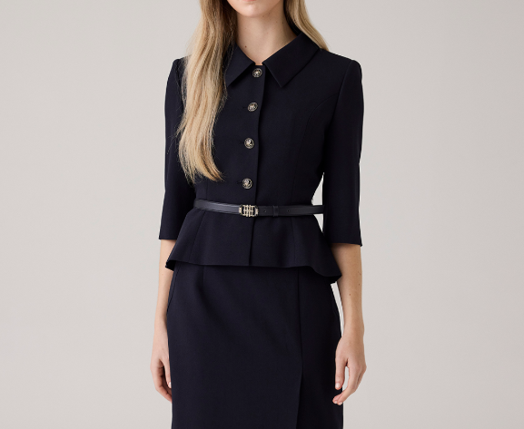 MICHAA 클래식 벨티드 자켓 제품 이미지