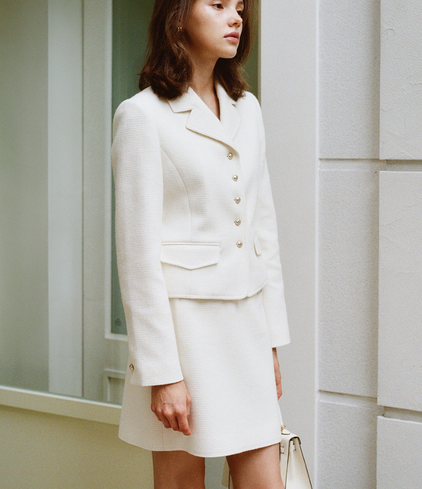 [W CONCEPT] 토와브 트위드 재킷